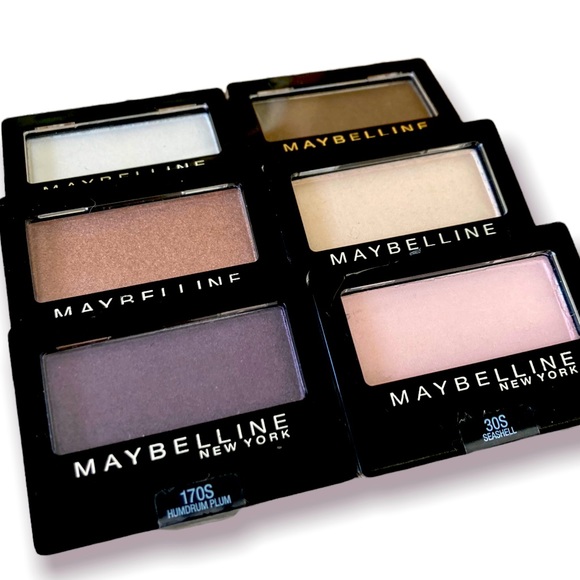6 Maybelline eyeshadows (never opened)